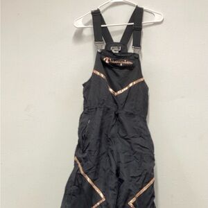 Champion black and gold women jumpsuit. New